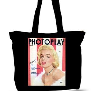 Bags Marilyn Monroe Photo Magazine Xxl Tote Bag Poshmark